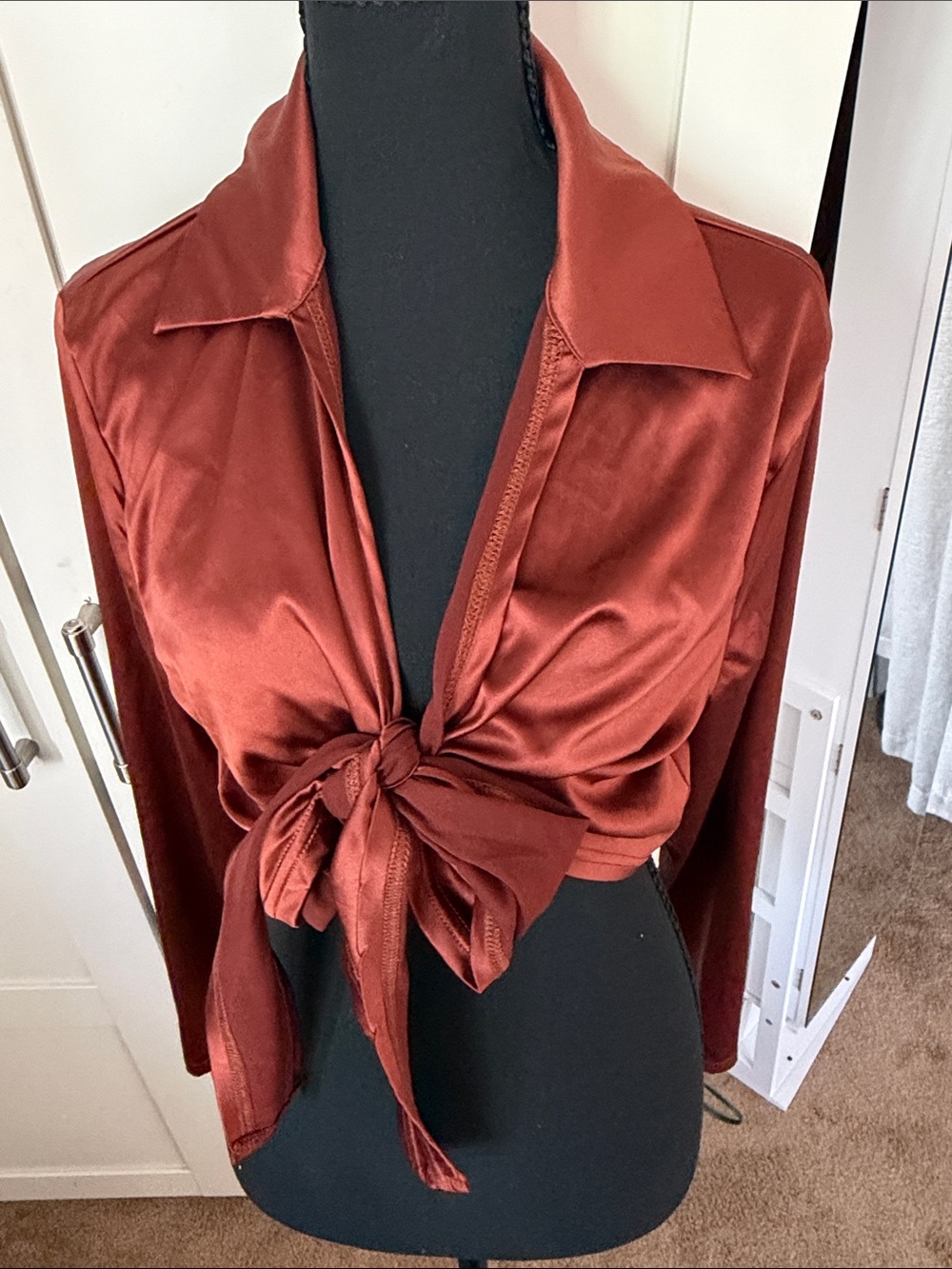 Robed or Tie-front Top